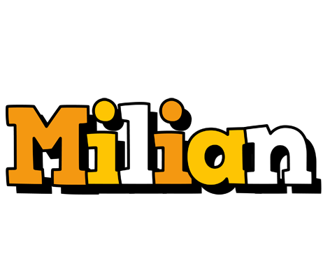 Milian cartoon logo