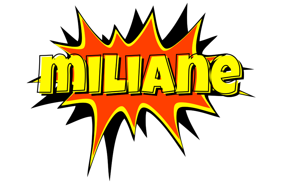 Miliane bazinga logo