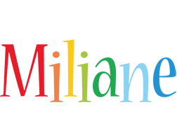 Miliane birthday logo