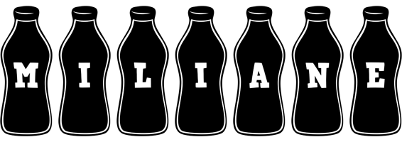 Miliane bottle logo