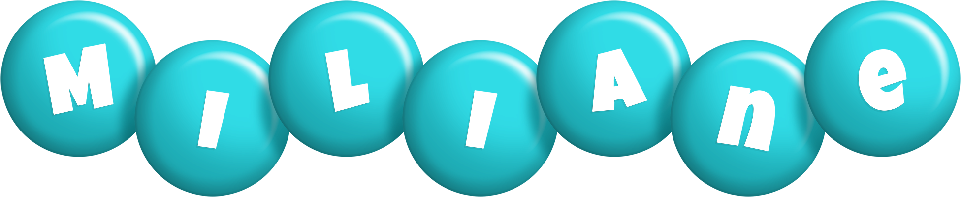 Miliane candy-azur logo