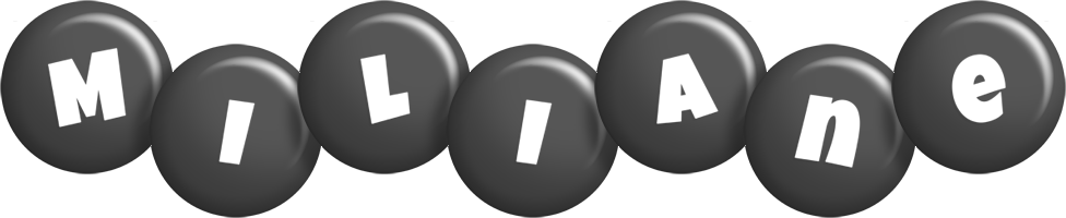 Miliane candy-black logo
