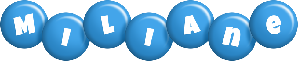 Miliane candy-blue logo