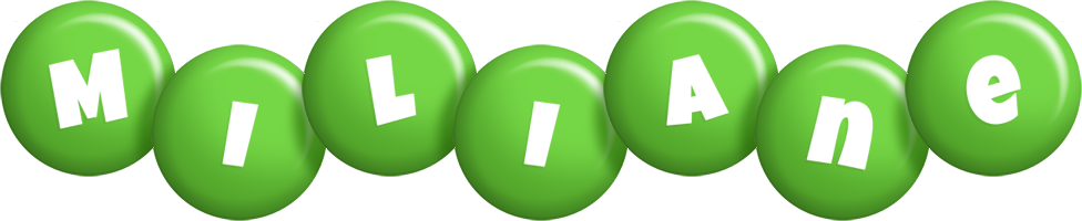 Miliane candy-green logo