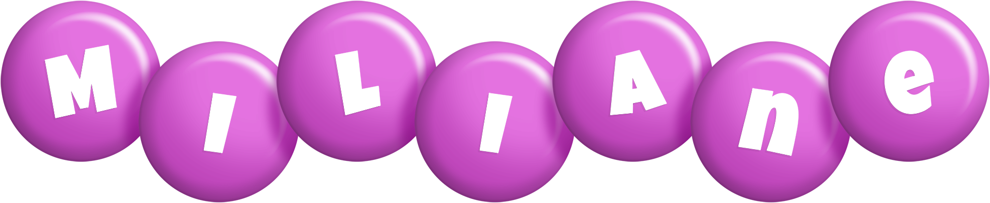 Miliane candy-purple logo