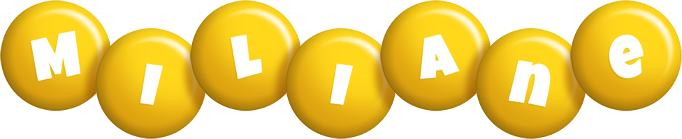 Miliane candy-yellow logo