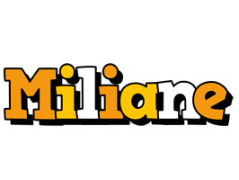 Miliane cartoon logo