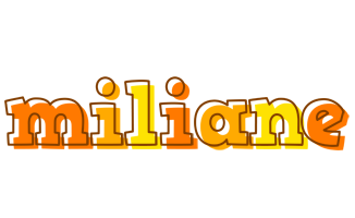Miliane desert logo