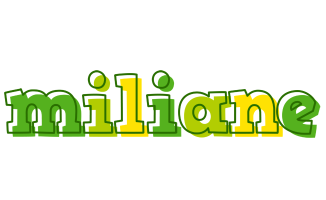 Miliane juice logo