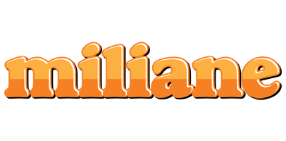 Miliane orange logo