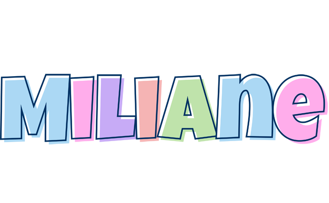 Miliane pastel logo