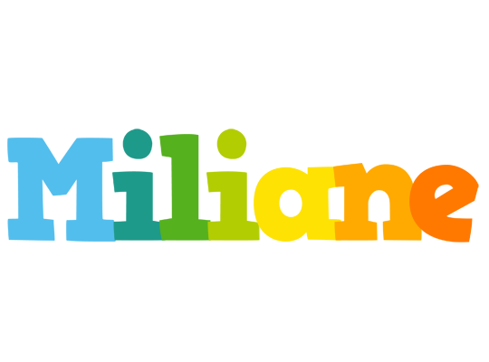 Miliane rainbows logo