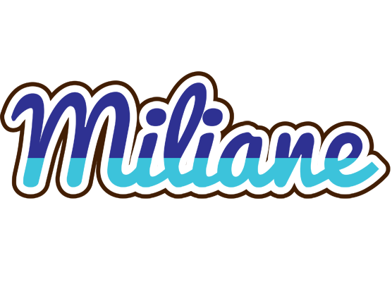 Miliane raining logo
