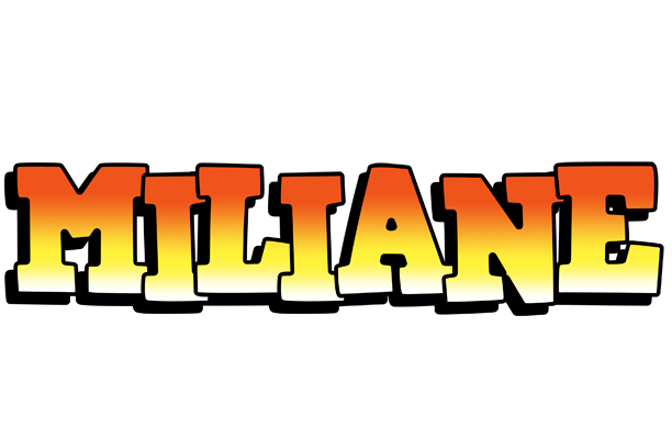 Miliane sunset logo