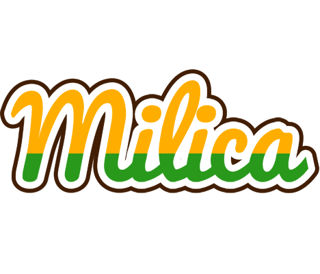 Milica banana logo