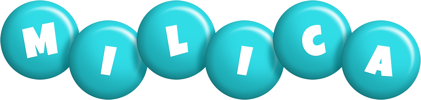 Milica candy-azur logo