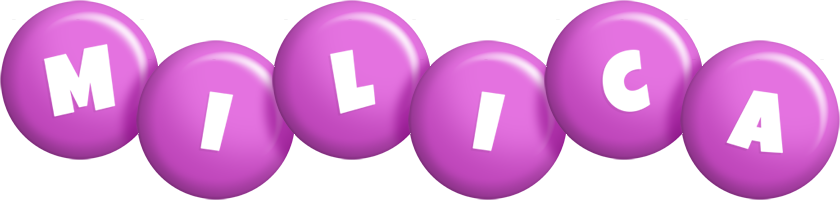 Milica candy-purple logo