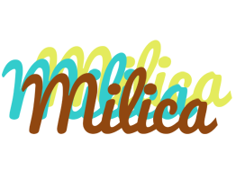 Milica cupcake logo