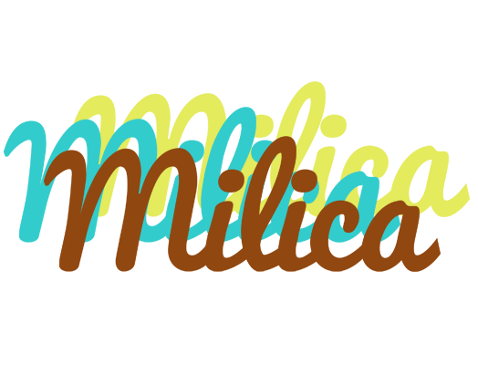 Milica cupcake logo
