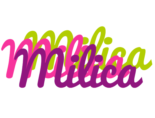Milica flowers logo