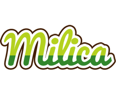 Milica golfing logo