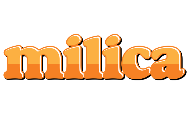 Milica orange logo