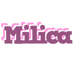 Milica relaxing logo