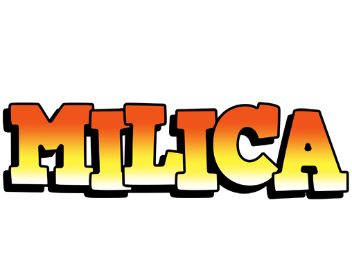 Milica sunset logo
