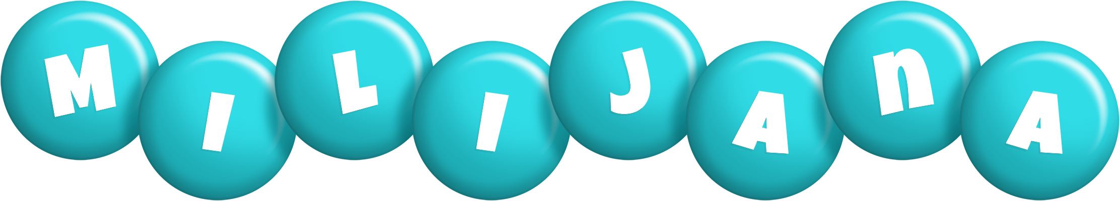 Milijana candy-azur logo