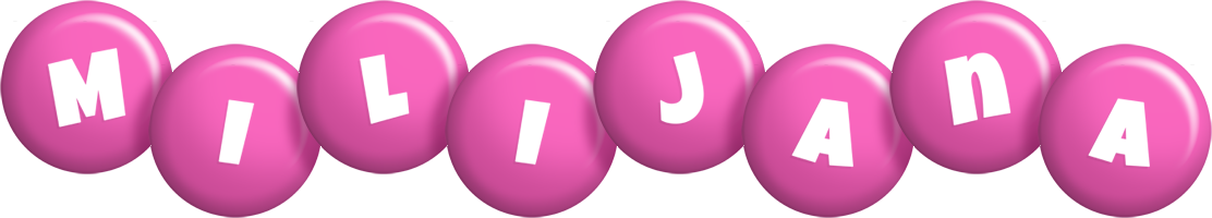 Milijana candy-pink logo