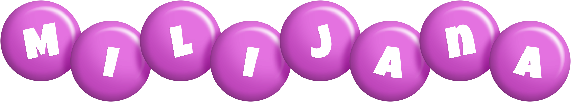 Milijana candy-purple logo
