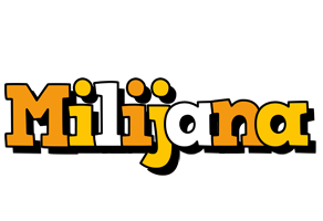 Milijana cartoon logo