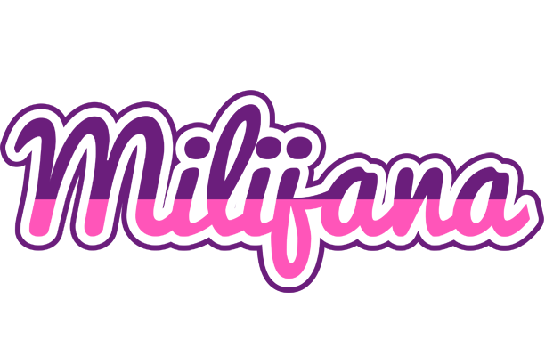 Milijana cheerful logo