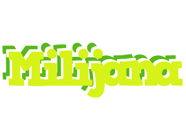 Milijana citrus logo