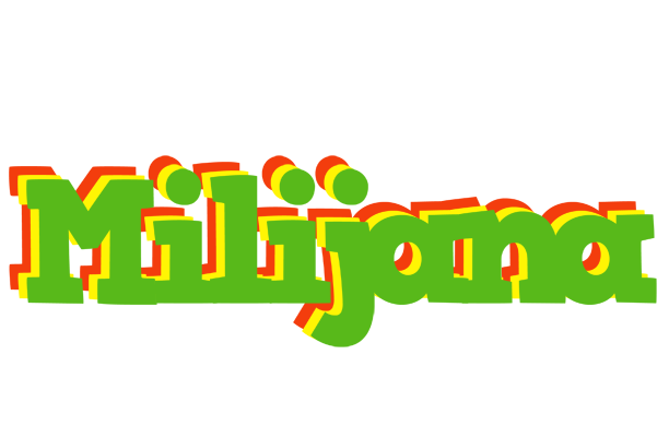 Milijana crocodile logo