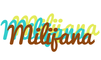 Milijana cupcake logo