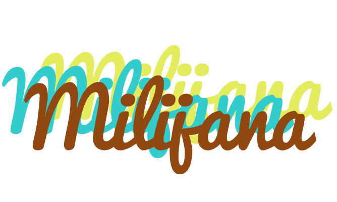 Milijana cupcake logo