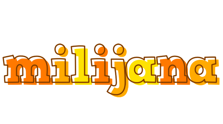 Milijana desert logo