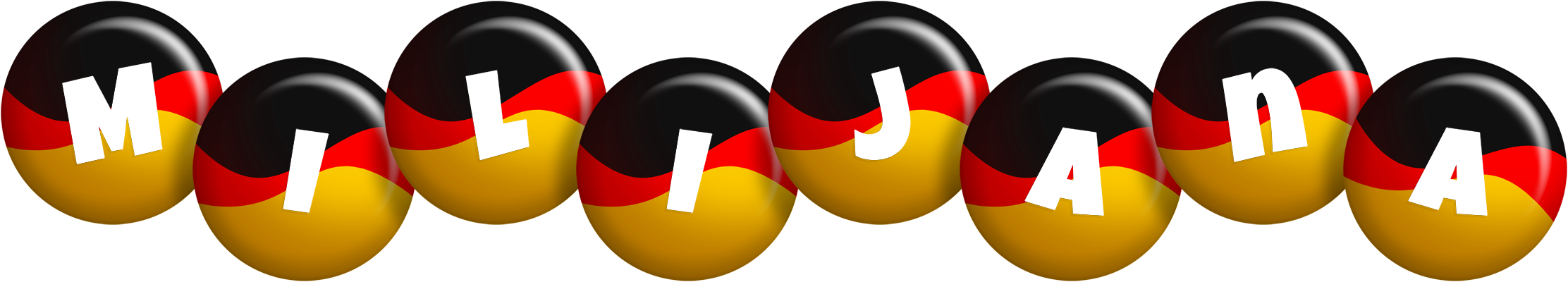 Milijana german logo