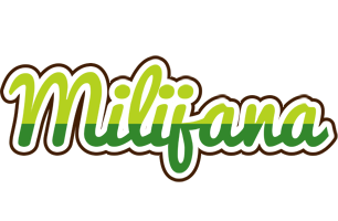 Milijana golfing logo