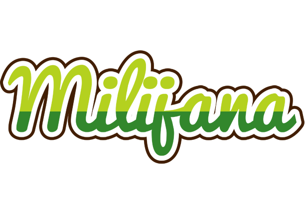Milijana golfing logo