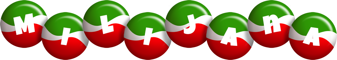 Milijana italy logo