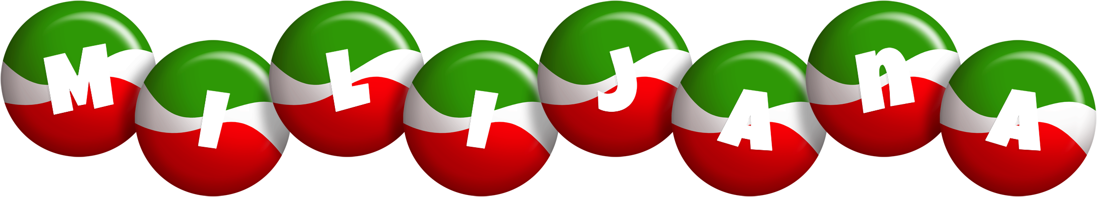 Milijana italy logo