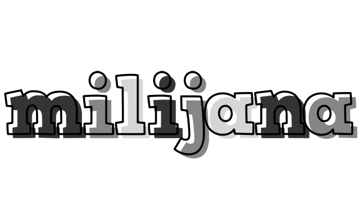 Milijana night logo