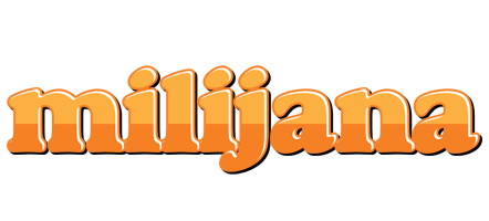 Milijana orange logo