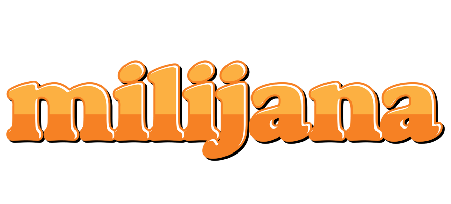 Milijana orange logo