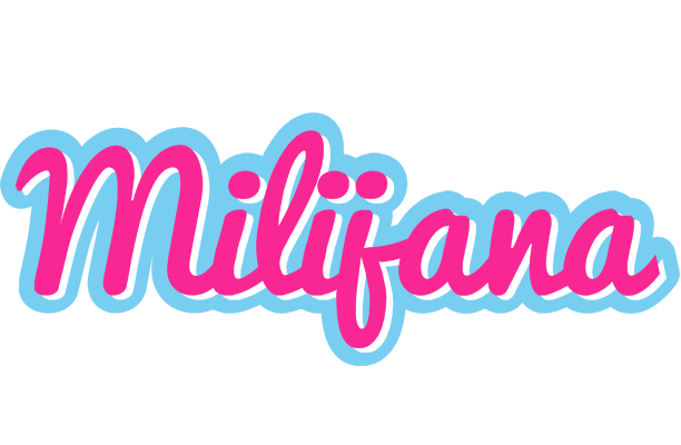 Milijana popstar logo