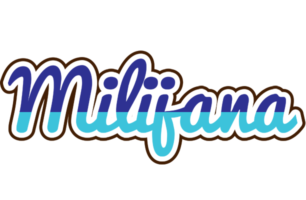 Milijana raining logo