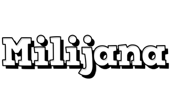 Milijana snowing logo