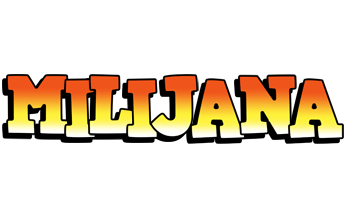 Milijana sunset logo